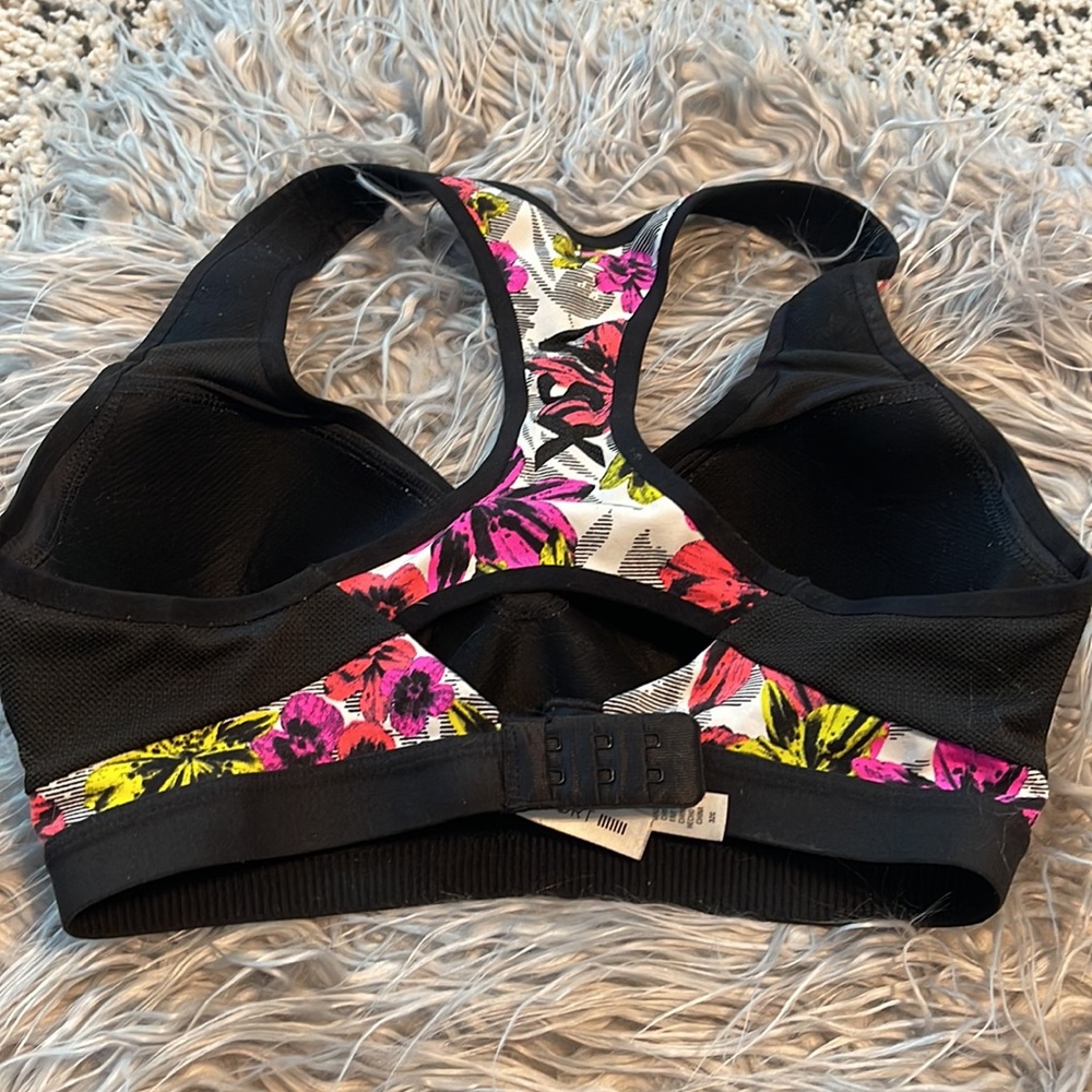 Victoria's Secret Sport VSX Blue Racerback Bra 32B - Picture 3 of 5